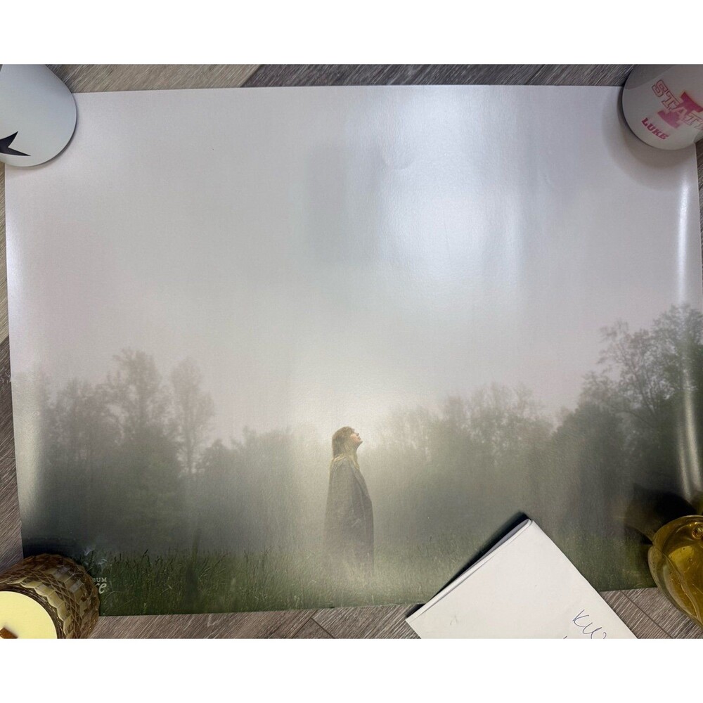 Taylor swift folklore lithograph poster “Kingdom Come Undone”